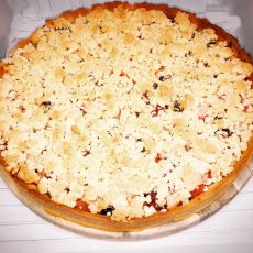 Tarte crumble aux fruits rouges