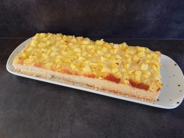 Tarte ananas noix de coco